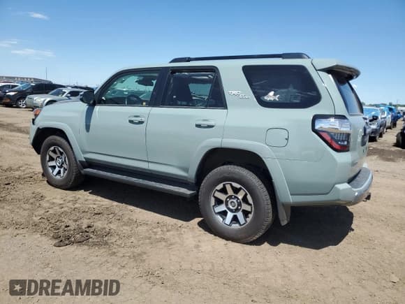 ✅ 2023 Toyota 4Runner TRD Off Road Premium • VIN: JTERU5JR9P6179342 • Lot: 56858095. Listed on Copart with 17,048 mi. Free auction sales archive from the USA and detailed vehicle history report at DreamBid. Image 2.