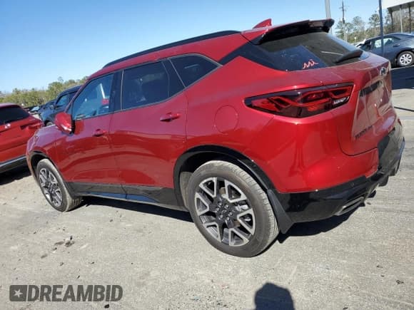 ✅ 2023 Chevrolet Blazer RS • VIN: 3GNKBKRS0PS234023 • Lot: 47880125. Wystawiony na Copart z przebiegiem 16 303 mil. Bezpłatny archiwum sprzedaży aukcyjnych z USA i szczegółowy raport historii pojazdu na DreamBid. Zdjęcie 2.