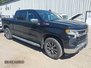 2024 Chevrolet Silverado 1500 LT с VIN 2GCUDDEDXR1172272, выставлен на аукционе IAAI как лот 43143419 с пробегом 24 084 миль миль и . История ставок и продаж доступна на DreamBid. Изображение 1.