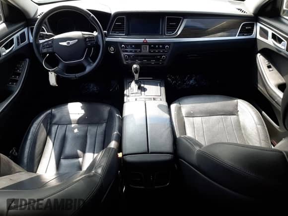 2015 Hyundai Genesis 3.8L with VIN KMHGN4JE6FU066308, listed as a Copart auction lot 67767304 with 134,437 mi miles and Salvage title. Bid and sale history available at DreamBid. Image 8.