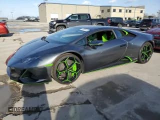 ✅ 2020 Lamborghini Huracan • VIN: ZHWUF4ZF5LLA13239 • Lot: 47603415. Listed on Copart with 24,792 mi. Free auction sales archive from the USA and detailed vehicle history report at DreamBid. Image 1.