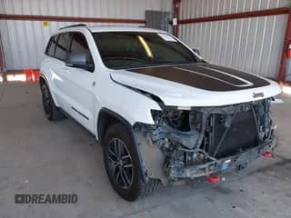 2017 Jeep Grand Cherokee Trailhawk with VIN 1C4RJFLG6HC849740, listed as a IAAI auction lot 42598868 with 184,423 mi miles and . Bid and sale history available at DreamBid. Image 1.
