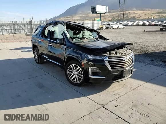 2022 Chevrolet Traverse High Country с VIN 1GNEVNKW2NJ133129, выставлен на аукционе Copart как лот 68862585 с пробегом Не указан миль и Списание • Salvage title. История ставок и продаж доступна на DreamBid. Изображение 14.
