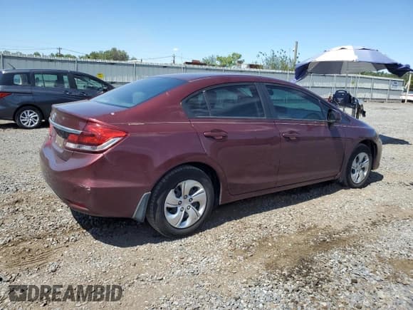 ✅ 2013 Honda Civic LX • VIN: 19XFB2F5XDE068726 • Lot: 69550125. Wystawiony na Copart z przebiegiem 120 397 mil. Bezpłatny archiwum sprzedaży aukcyjnych z USA i szczegółowy raport historii pojazdu na DreamBid. Zdjęcie 3.