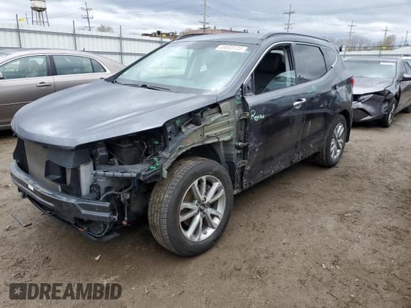 ✅ 2015 Hyundai Santa Fe Limited • VIN: 5XYZUDLA6FG297513 • Лот: 48683133. Опубликован ранее на Copart с пробегом 92 870 миль. Бесплатный доступ к архиву аукционных продаж из США и подробный отчёт об истории автомобиля на DreamBid. Изображение 1.