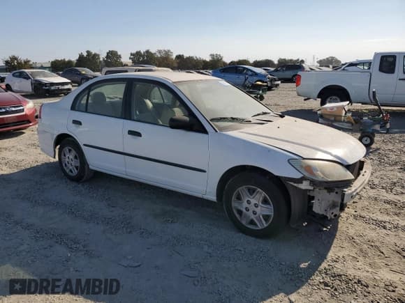 ✅ 2005 Honda Civic VP • VIN: 2HGES16375H506825 • Lot: 70547415. Wystawiony na Copart z przebiegiem 109 644 mil. Bezpłatny archiwum sprzedaży aukcyjnych z USA i szczegółowy raport historii pojazdu na DreamBid. Zdjęcie 4.