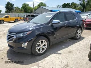 ✅ 2020 Chevrolet Equinox Premier • VIN: 2GNAXNEVXL6157846 • Lot: 61673815. Wystawiony na Copart z przebiegiem 129 169 mil. Bezpłatny archiwum sprzedaży aukcyjnych z USA i szczegółowy raport historii pojazdu na DreamBid. Zdjęcie 1.