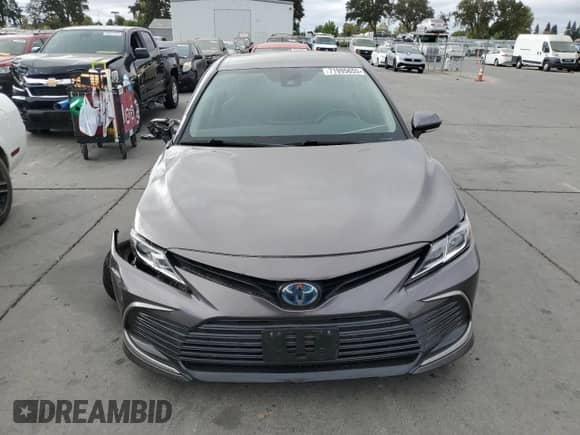 2022 Toyota Camry Hybrid LE с VIN 4T1C31AK7NU587920, выставлен на аукционе Copart как лот 71995655 с пробегом 42 628 миль миль и Списание • Salvage title. История ставок и продаж доступна на DreamBid. Изображение 5.