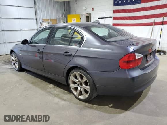 2006 BMW 3 Series 330i with VIN WBAVB335X6AZ86744, listed as a Copart auction lot 80352395 with Not provided miles and Salvage title. Bid and sale history available at DreamBid. Image 2.