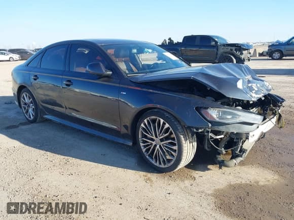 ✅ 2016 Audi A6 Premium • VIN: WAUFFAFC5GN199203 • Lot: 41150658. Listed on IAAI with 181,176 mi. Free auction sales archive from the USA and detailed vehicle history report at DreamBid. Image 1.