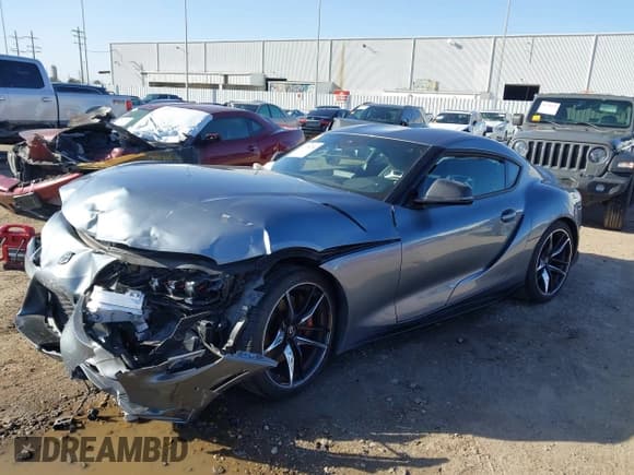 ✅ 2021 Toyota Supra 3.0 • VIN: WZ1DB0C0XMW045457 • Лот: 41706284. Опубликован ранее на IAAI с пробегом 23 573 миль. Бесплатный доступ к архиву аукционных продаж из США и подробный отчёт об истории автомобиля на DreamBid. Изображение 18.