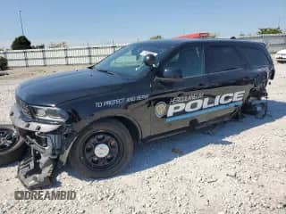 2024 Dodge Durango Pursuit with VIN 1C4SDJFT8RC198097, listed as a Copart auction lot 70928485 with 17,638 mi miles and Salvage title. Bid and sale history available at DreamBid. Image 1.