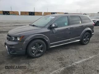✅ 2018 Dodge Journey Crossroad • VIN: 3C4PDCGB7JT327799 • Лот: 67960955. Опубликован ранее на Copart с пробегом 109 049 миль. Бесплатный доступ к архиву аукционных продаж из США и подробный отчёт об истории автомобиля на DreamBid. Изображение 1.