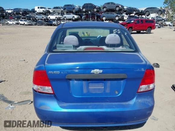 ✅ 2005 Chevrolet Aveo LS • VIN: KL1TD526X5B399695 • Lot: 42048951. Listed on IAAI with 128,466 mi. Free auction sales archive from the USA and detailed vehicle history report at DreamBid. Image 16.