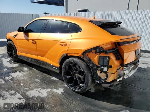 ✅ 2023 Lamborghini Urus Performante • VIN: ZPBUC3ZL7PLA26958 • Lot: 47774945. Listed on Copart with 9,787 mi. Free auction sales archive from the USA and detailed vehicle history report at DreamBid. Image 2.