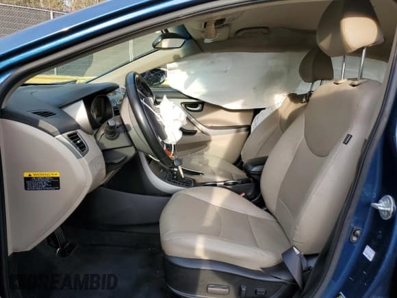 ✅ 2014 Hyundai Elantra Limited • VIN: KMHDH4AE3EU039639 • Lot: 92074735. Listed on Copart with 79,718 mi. Free auction sales archive from the USA and detailed vehicle history report at DreamBid. Image 7.
