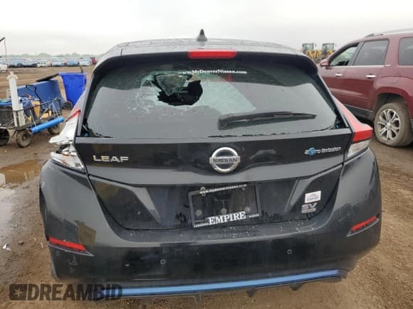 ✅ 2020 Nissan LEAF SV Plus • VIN: 1N4BZ1CP6LC307498 • Lot: 58530505. Listed on Copart with 78,946 mi. Free auction sales archive from the USA and detailed vehicle history report at DreamBid. Image 6.