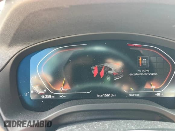 ✅ 2024 BMW X3 sDrive30i • VIN: WBX47DP01RN257780 • Lot: 69419615. Listed on Copart with 15,613 mi. Free auction sales archive from the USA and detailed vehicle history report at DreamBid. Image 9.