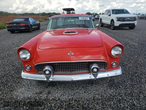 ✅ 1955 Ford Thunderbird • VIN: P5FH185381 • Lot: 73986904. Listed on Copart with 2,206 mi. Free auction sales archive from the USA and detailed vehicle history report at DreamBid. Image 5.