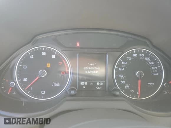 ✅ 2016 Audi Q5 Premium Plus • VIN: WA1L2AFP2GA129437 • Lot: 53846735. Listed on Copart with 96,531 mi. Free auction sales archive from the USA and detailed vehicle history report at DreamBid. Image 9.