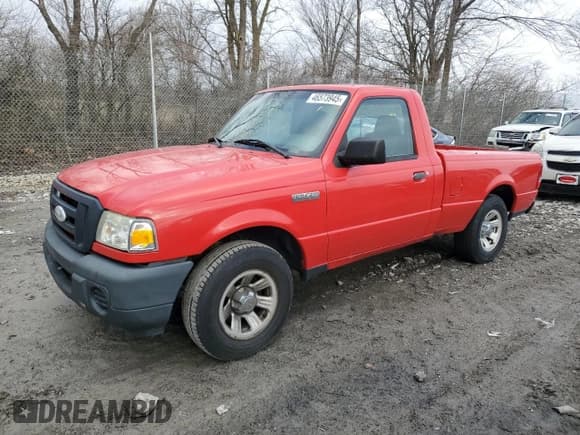 ✅ 2009 Ford Ranger XL • VIN: 1FTYR10DX9PA16504 • Лот: 46573945. Опубликован ранее на Copart с пробегом 103 547 миль. Бесплатный доступ к архиву аукционных продаж из США и подробный отчёт об истории автомобиля на DreamBid. Изображение 1.
