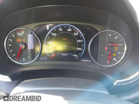 2020 Chevrolet Malibu Premier with VIN 1G1ZE5SX5LF014535, listed as a IAAI auction lot 43530410 with 110,435 mi miles and . Bid and sale history available at DreamBid. Image 7.