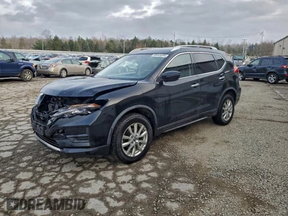 ✅ 2019 Nissan Rogue SV • VIN: KNMAT2MV2KP505822 • Lot: 93445595. Listed on Copart with 101,680 mi. Free auction sales archive from the USA and detailed vehicle history report at DreamBid. Image 1.