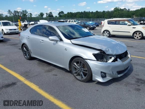 ✅ 2012 Lexus IS 250 • VIN: JTHBF5C27C5180231 • Lot: 42186650. Listed on IAAI with 259,021 mi. Free auction sales archive from the USA and detailed vehicle history report at DreamBid. Image 1.