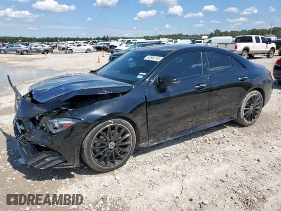 2023 Mercedes-Benz CLA 250 с VIN W1K5J4GB8PN347645, выставлен на аукционе Copart как лот 83950745 с пробегом 45 602 миль миль и Списание • Salvage title. История ставок и продаж доступна на DreamBid. Изображение 1.