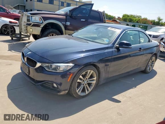✅ 2016 BMW 4 Series 428i • VIN: WBA3V7C51G5A28661 • Lot: 68879415. Listed on Copart with 45,493 mi. Free auction sales archive from the USA and detailed vehicle history report at DreamBid. Image 1.