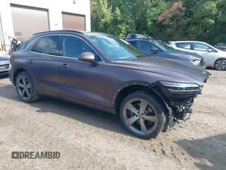 ✅ 2023 Genesis GV70 2.5T • VIN: KMUMADTB5PU102803 • Lot: 43157643. Listed on IAAI with 53,243 mi. Free auction sales archive from the USA and detailed vehicle history report at DreamBid. Image 1.