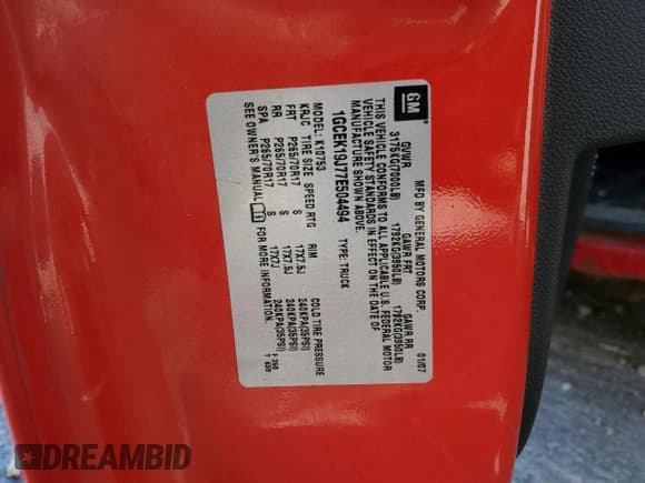 ✅ 2007 Chevrolet Silverado 1500 1LT • VIN: 1GCEK19J77E504494 • Lot: 76946184. Listed on Copart with 197,038 mi. Free auction sales archive from the USA and detailed vehicle history report at DreamBid. Image 12.