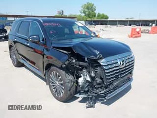 ✅ 2023 Hyundai Palisade Calligraphy • VIN: KM8R74GE3PU602837 • Лот: 43043042. Опубликован ранее на IAAI с пробегом 25 434 миль. Бесплатный доступ к архиву аукционных продаж из США и подробный отчёт об истории автомобиля на DreamBid. Изображение 1.