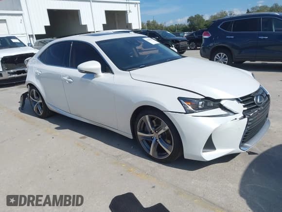 ✅ 2017 Lexus IS 200t • VIN: JTHBA1D27H5048437 • Lot: 41509624. Listed on IAAI with 99,703 mi. Free auction sales archive from the USA and detailed vehicle history report at DreamBid. Image 1.