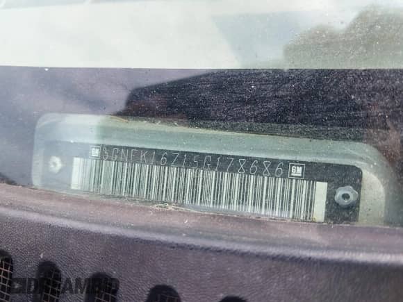 2005 Chevrolet Suburban Z71 с VIN 3GNFK16Z15G178686, выставлен на аукционе IAAI как лот 42437360 с пробегом 262 094 миль миль и . История ставок и продаж доступна на DreamBid. Изображение 9.