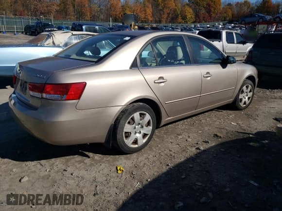 ✅ 2007 Hyundai Sonata GLS • VIN: 5NPET46C97H227691 • Lot: 77639604. Listed on Copart with 106,562 mi. Free auction sales archive from the USA and detailed vehicle history report at DreamBid. Image 3.