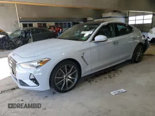 ✅ 2019 Genesis G70 Advanced • VIN: KMTG44LA8KU042492 • Lot: 86555475. Wystawiony na Copart z przebiegiem 110 578 mil. Bezpłatny archiwum sprzedaży aukcyjnych z USA i szczegółowy raport historii pojazdu na DreamBid. Zdjęcie 1.