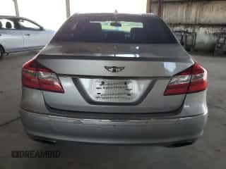 2013 Hyundai Genesis 3.8L z VIN KMHGC4DD7DU246001, wystawiony jako Copart lot #66801984 z przebiegiem 148 423 mil mil oraz Szkoda całkowita • Salvage title. Historia ofert i sprzedaży dostępna na DreamBid. Obrazek 6.