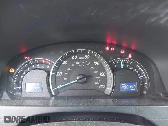 ✅ 2012 Toyota Camry L • VIN: 4T1BF1FK0CU100730 • Lot: 43713068. Listed on IAAI with 498,149 mi. Free auction sales archive from the USA and detailed vehicle history report at DreamBid. Image 7.