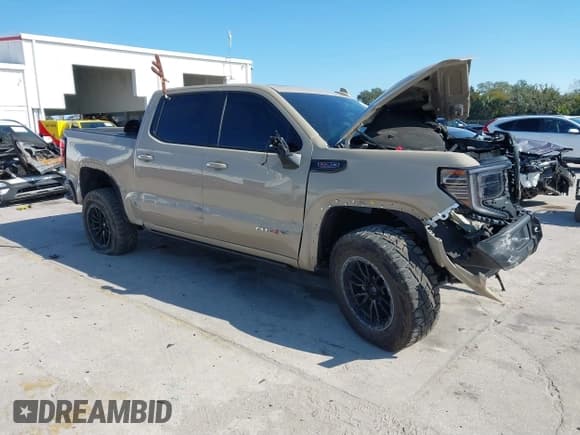 ✅ 2023 GMC Sierra 1500 AT4X • VIN: 3GTUUFELXPG192237 • Лот: 41321050. Опубликован ранее на IAAI с пробегом 31 551 миль. Бесплатный доступ к архиву аукционных продаж из США и подробный отчёт об истории автомобиля на DreamBid. Изображение 1.