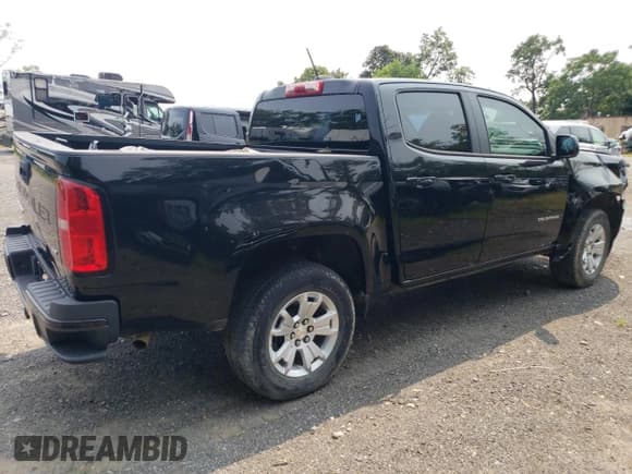 ✅ 2021 Chevrolet Colorado 2WD LT • VIN: 1GCGSCEN3M1127971 • Lot: 67657314. Listed on Copart with 21,392 mi. Free auction sales archive from the USA and detailed vehicle history report at DreamBid. Image 3.