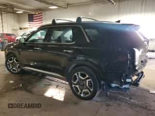2023 Hyundai Palisade SEL with VIN KM8R4DGE3PU513469, listed as a Copart auction lot 40023694 with 17,976 mi miles and . Bid and sale history available at DreamBid. Image 2.