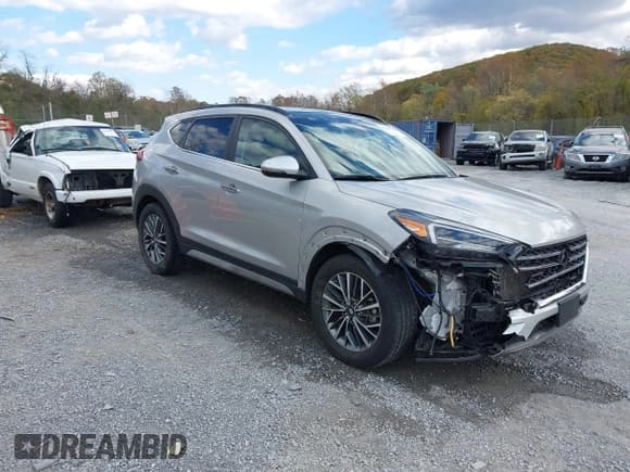 ✅ 2021 Hyundai Tucson Ultimate • VIN: KM8J3CAL6MU388514 • Лот: 43527914. Опубликован ранее на IAAI с пробегом 47 843 миль. Бесплатный доступ к архиву аукционных продаж из США и подробный отчёт об истории автомобиля на DreamBid. Изображение 1.