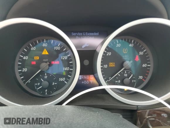 ✅ 2008 Mercedes-Benz SLK 280 • VIN: WDBWK54F78F185154 • Lot: 66398965. Listed on Copart with Not provided. Free auction sales archive from the USA and detailed vehicle history report at DreamBid. Image 9.