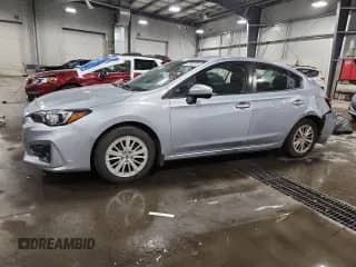 2017 Subaru Impreza Premium с VIN 4S3GKAB61H3609561, выставлен на аукционе Copart как лот 80363265 с пробегом 60 645 миль миль и Списание • Salvage title. История ставок и продаж доступна на DreamBid. Изображение 1.