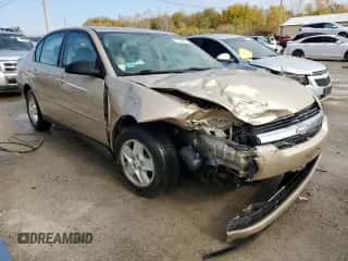 2005 Chevrolet Malibu LS z VIN 1G1ZT54825F274812, wystawiony jako Copart lot #77692784 z przebiegiem 138 306 mil mil oraz Szkoda całkowita • Salvage title. Historia ofert i sprzedaży dostępna na DreamBid. Obrazek 4.