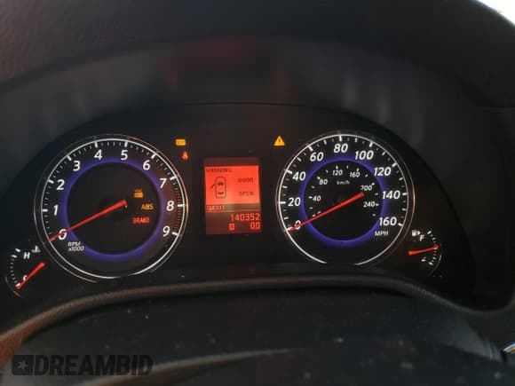 ✅ 2009 Infiniti G37 x • VIN: JNKCV61F59M355951 • Lot: 87265345. Listed on Copart with 140,352 mi. Free auction sales archive from the USA and detailed vehicle history report at DreamBid. Image 9.