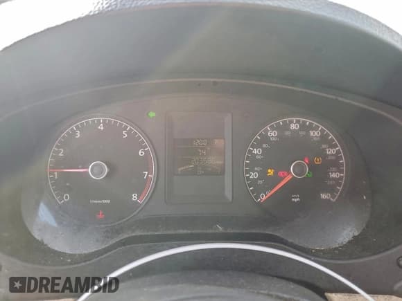 ✅ 2011 Volkswagen Jetta SE • VIN: 3VWDX7AJ3BM371549 • Lot: 94355875. Listed on Copart with 203,586 mi. Free auction sales archive from the USA and detailed vehicle history report at DreamBid. Image 9.