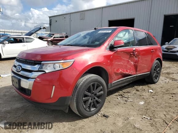 ✅ 2012 Ford Edge Limited • VIN: 2FMDK3KCXCBA32764 • Lot: 82281525. Listed on Copart with 225,265 mi. Free auction sales archive from the USA and detailed vehicle history report at DreamBid. Image 1.