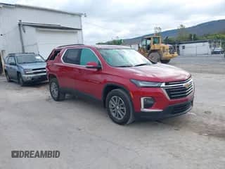 2023 Chevrolet Traverse LT Cloth with VIN 1GNEVGKWXPJ307365, listed as a IAAI auction lot 43414636 with 31,850 mi miles and . Bid and sale history available at DreamBid. Image 1.